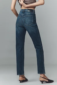 DL1961 Kristy Cigarette High-Rise Straight Jeans