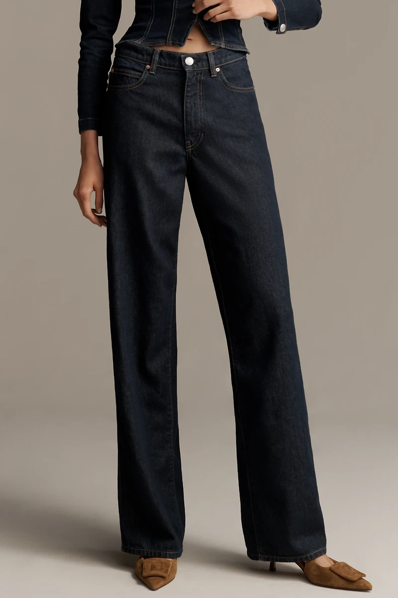 DL1961 Kaylen Soft Curve High-Rise Tapered Jeans