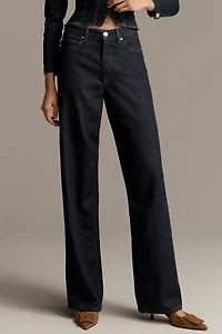 DL1961 Kaylen Soft Curve High-Rise Tapered Jeans