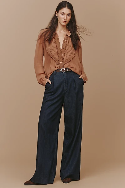 DL1961 Hepburn High-Rise Wide-Leg Jeans