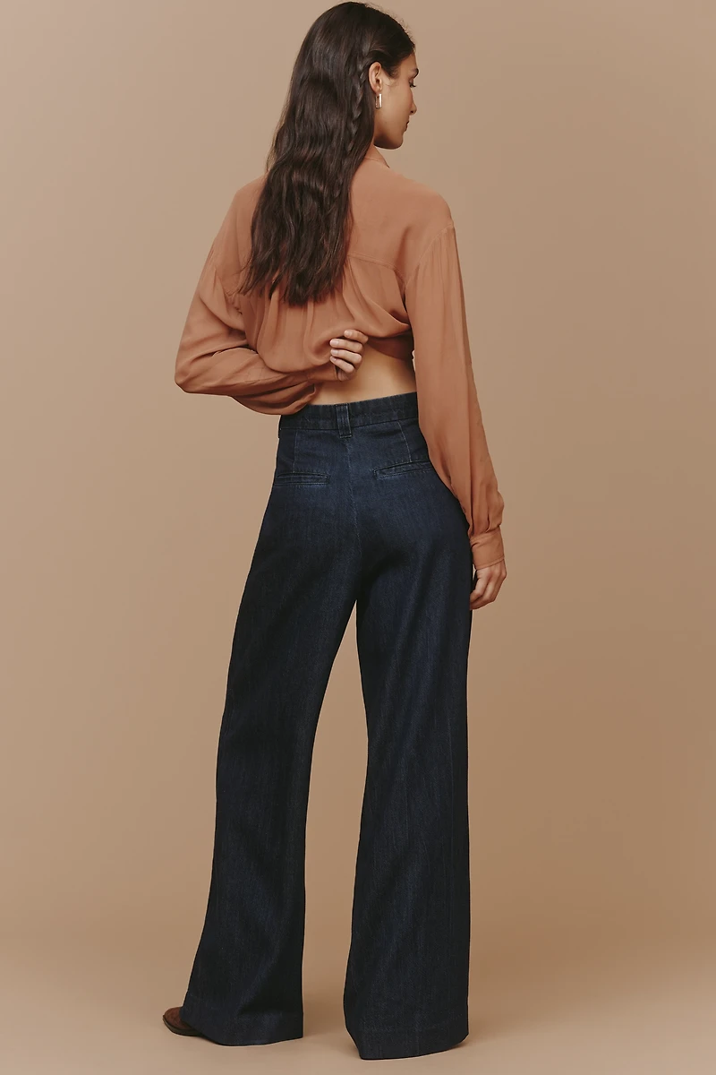 DL1961 Hepburn High-Rise Wide-Leg Jeans