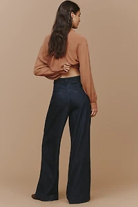 DL1961 Hepburn High-Rise Wide-Leg Jeans