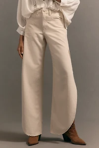 DL1961 Rori High-Rise Side-Split Barrel Jeans