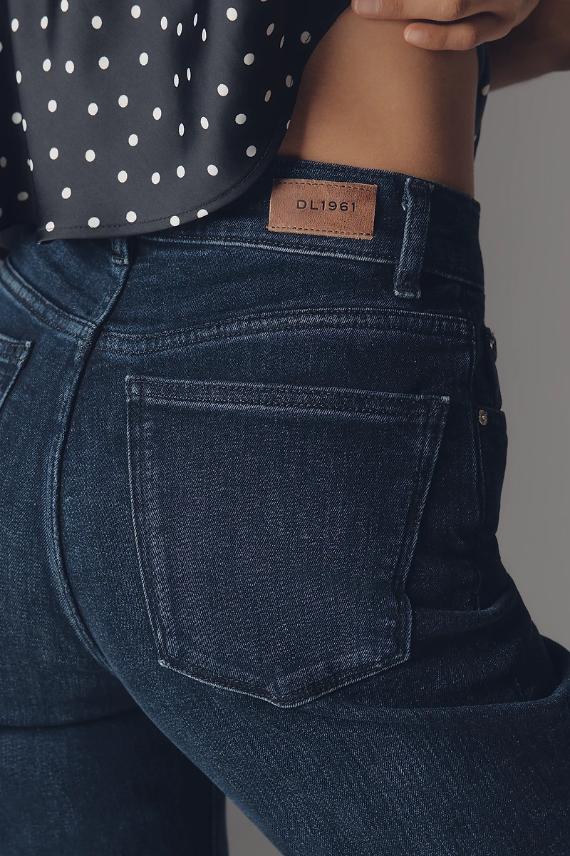 DL1961 Patti High-Rise Straight Leg Jeans