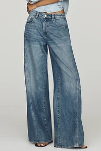 DL1961 Alex Low-Rise Baggy Wide-Leg Jeans