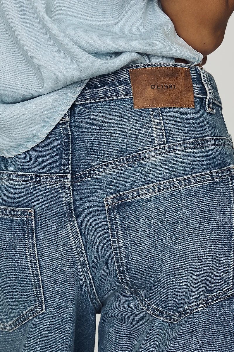 DL1961 Alex Low-Rise Baggy Wide-Leg Jeans