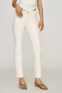 DL1961 Mara Mid-Rise Ankle Straight Jeans