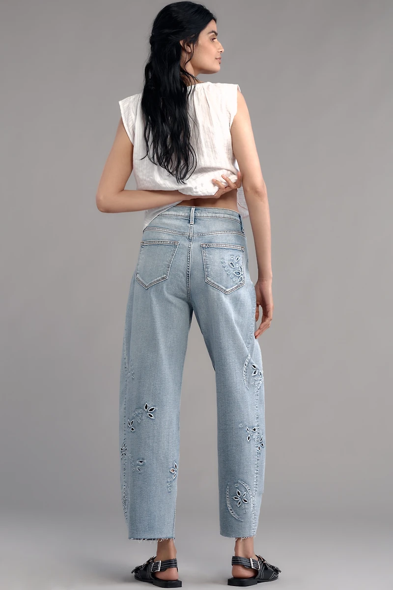 Driftwood Parker High-Rise Barrel Jeans