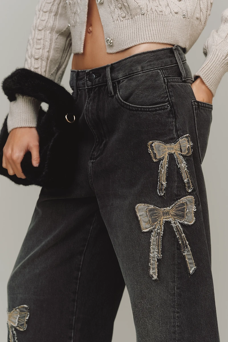 Driftwood Parker High-Rise Barrel Jeans