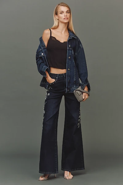 Driftwood Penelope High-Rise Wide-Leg Jeans