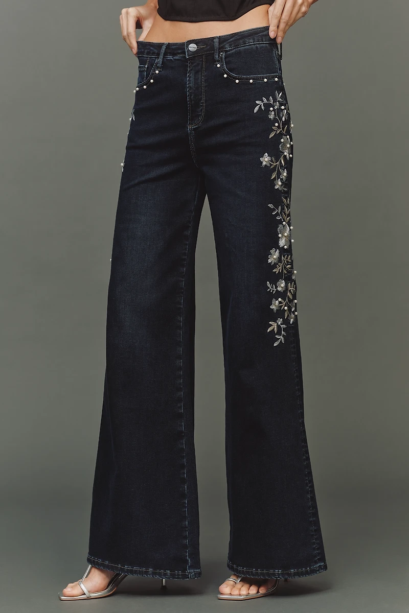Driftwood Penelope High-Rise Wide-Leg Jeans