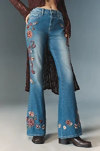 Driftwood Farrah High-Rise Flare Jeans