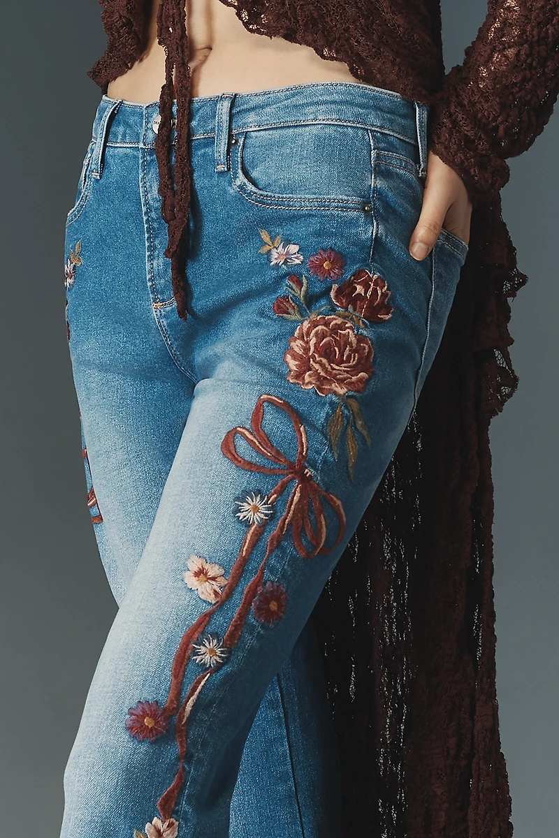 Driftwood Farrah High-Rise Flare Jeans