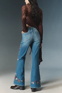 Driftwood Farrah High-Rise Flare Jeans