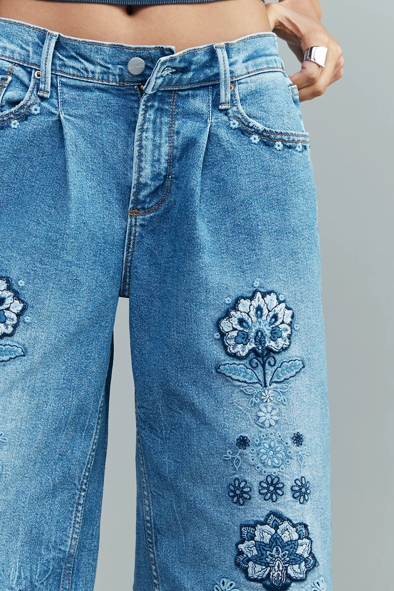 Driftwood Eloise High-Rise Wide-Leg Jeans