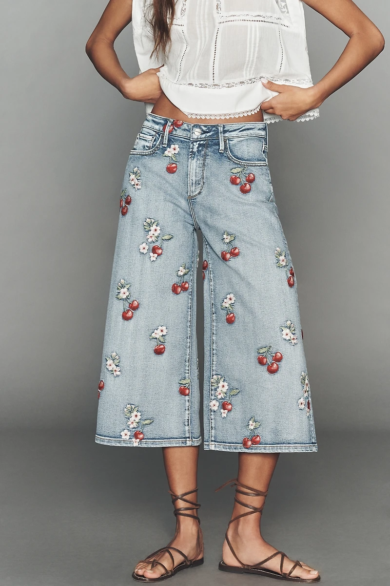 Driftwood Amie High-Rise Culotte Jeans