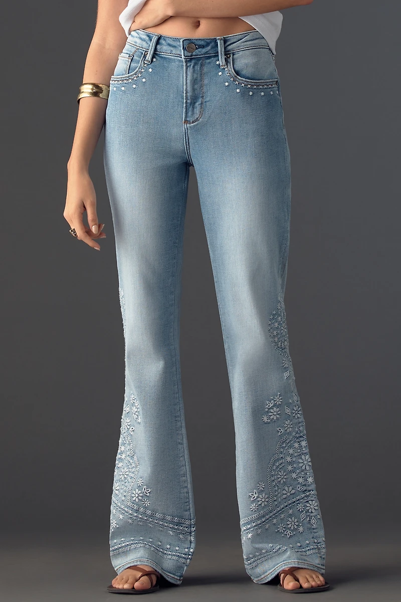 Driftwood Farrah High-Rise Flare Jeans