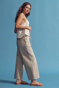 Closed Lyna High-Rise Crop Wide Leg Jeans