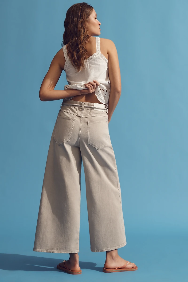 Closed Lyna High-Rise Crop Wide Leg Jeans