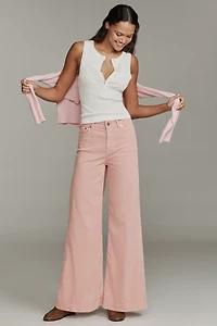 Closed Glow-Up Corduroy High-Rise Flare Jeans