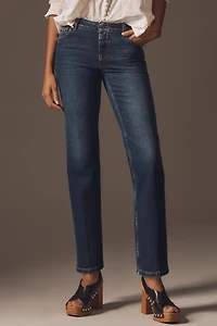 Closed Junna Low-Rise Crop Straight Leg Jeans