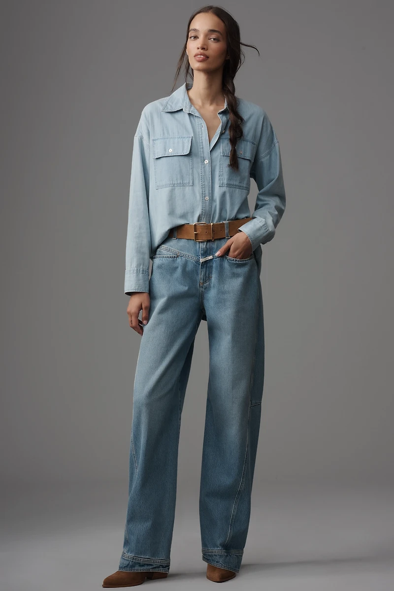 Closed Lira-X High-Rise Tapered Jeans