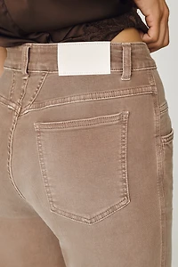 Closed Mid-Rise Straight-Leg Pedal Pusher Jeans