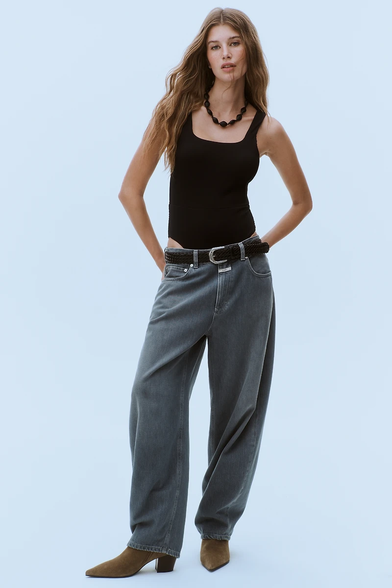 Closed Jazzie High-Rise Barrel-Leg Jeans