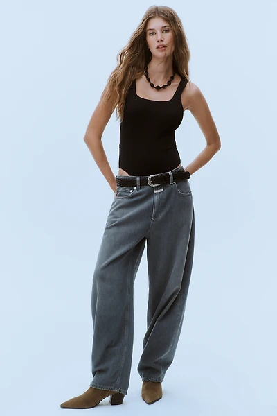 Closed Jazzie High-Rise Barrel-Leg Jeans