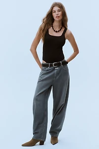 Closed Jazzie High-Rise Barrel-Leg Jeans
