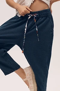 Pilcro Mid-Rise Cotton Harem Jeans