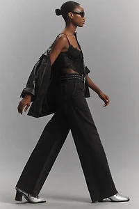 Pistola Penny Utility High-Rise Wide-Leg Jeans