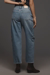 Pistola Eli High-Rise Taper Barrel Crop Jeans