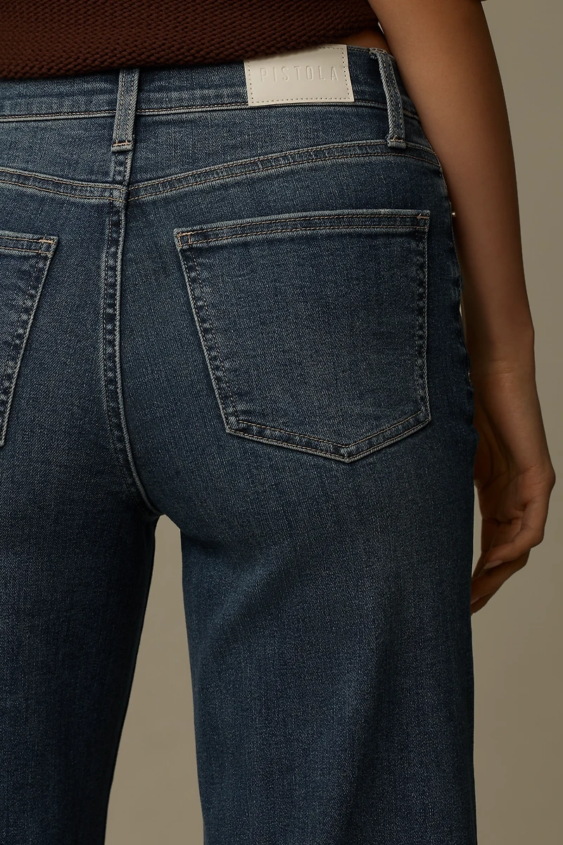 Pistola Izzy Mid-Rise Wide-Leg Jeans