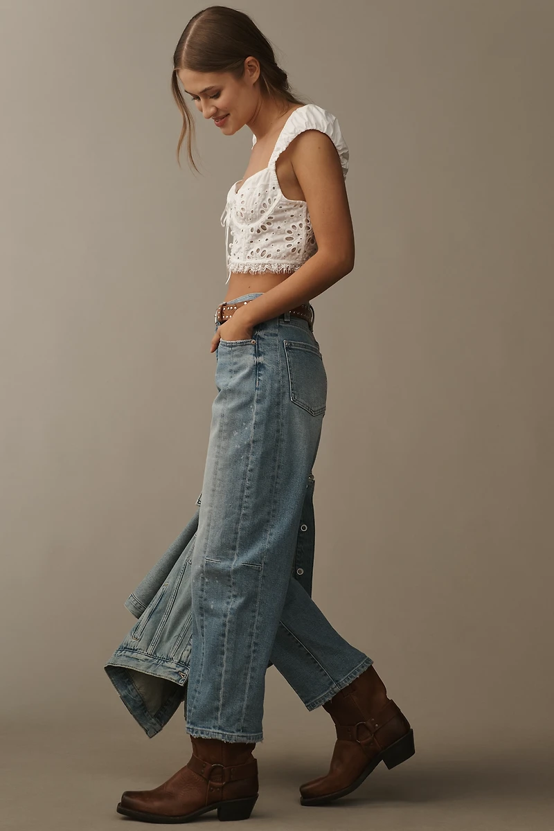 Pistola Eli High-Rise Tapered Jeans
