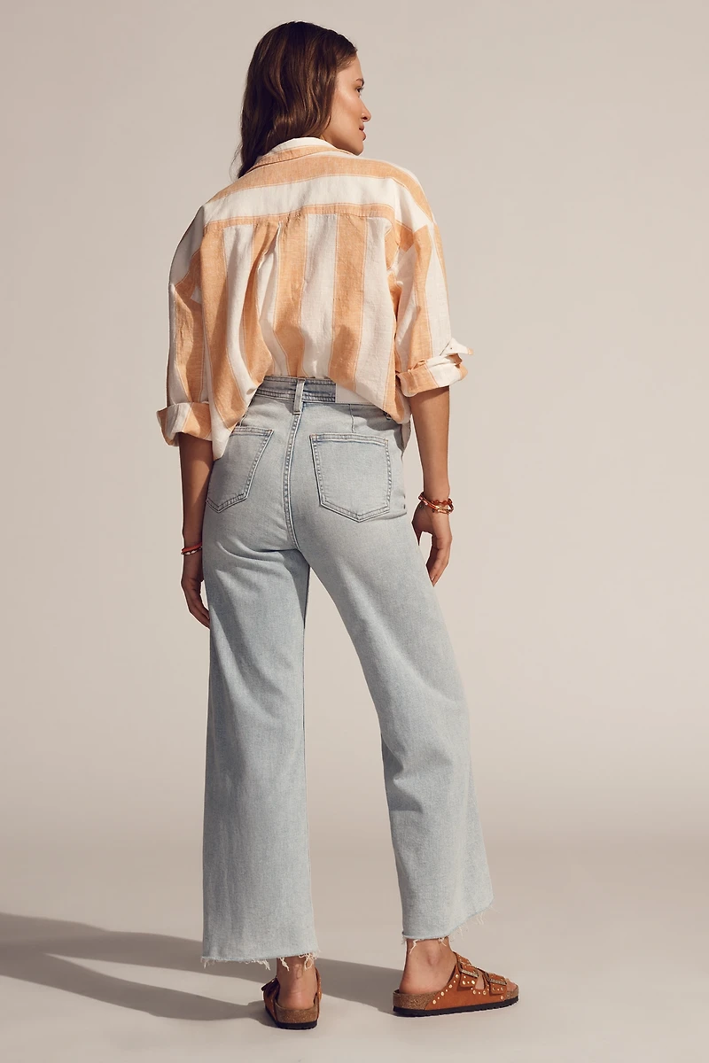 Pistola Penny High-Rise Crop Wide-Leg Jeans