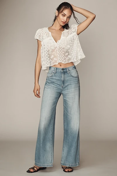 Pistola Jadyn Mid-Rise Wide-Leg Jeans