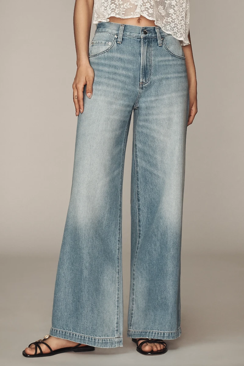 Pistola Jadyn Mid-Rise Wide-Leg Jeans