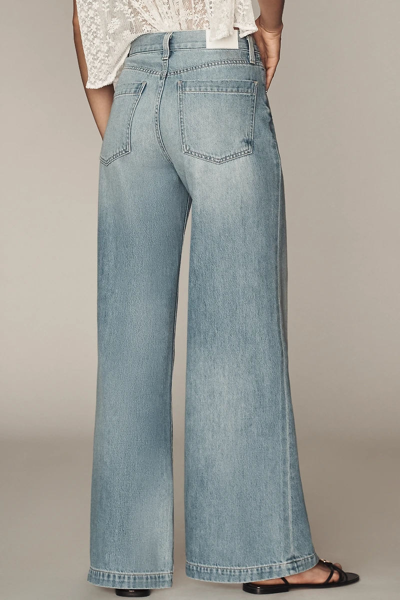 Pistola Jadyn Mid-Rise Wide-Leg Jeans