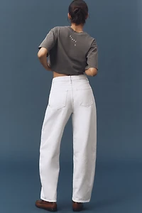 Pistola Wes High-Rise Barrel-Leg Jeans