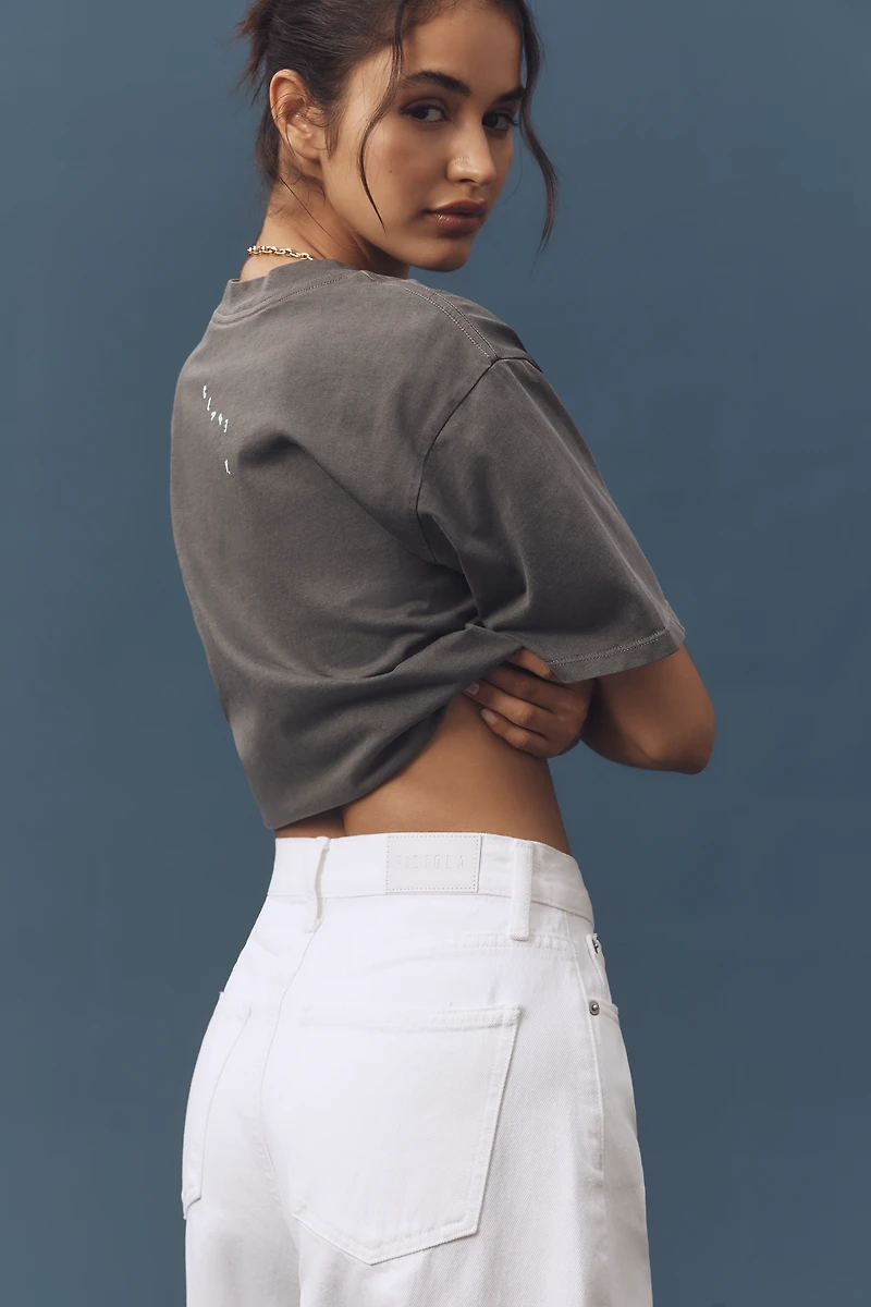 Pistola Wes High-Rise Barrel-Leg Jeans