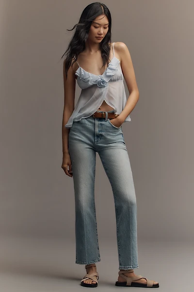 Pistola Ally High-Rise Crop Flare Jeans