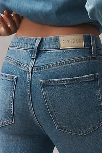 Pistola Bri High-Rise Ankle Straight-Leg Jeans