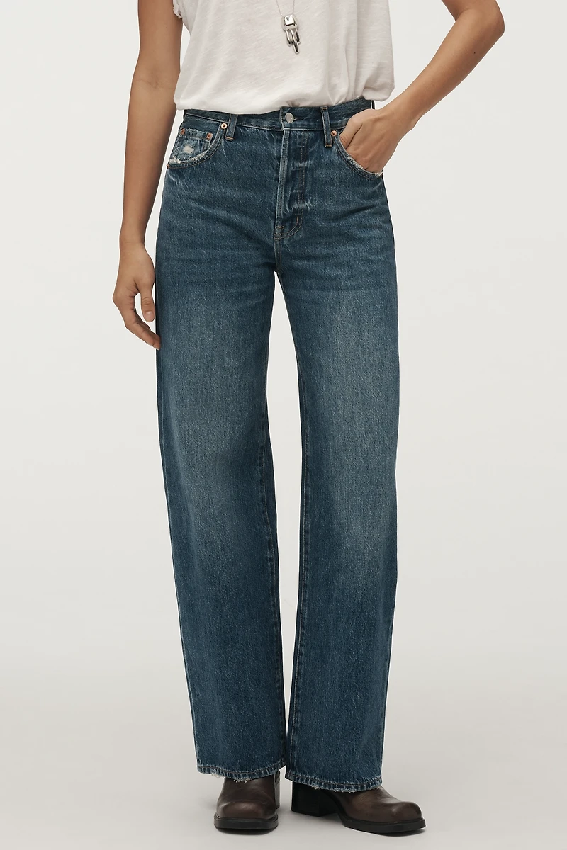 Pistola Tate High-Rise Wide-Leg Jeans