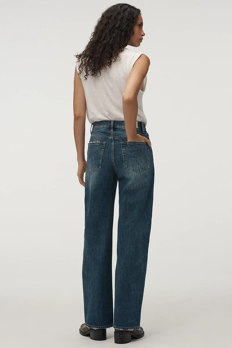 Pistola Tate High-Rise Wide-Leg Jeans