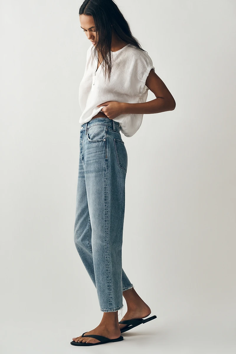 Pistola Cassie High Rise Crop Jeans