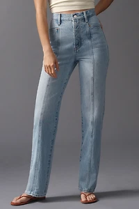 Pistola Cassie High Rise Straight Leg Jeans