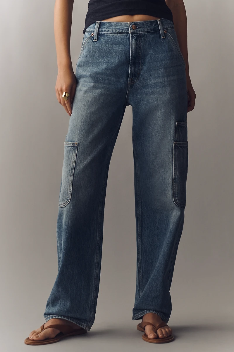 Pistola Sonny High-Rise Cuffed Barrel Jeans