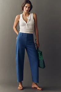 Pistola Penny High-Rise Crop Wide Leg Jeans