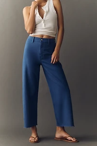 Pistola Penny High-Rise Crop Wide Leg Jeans